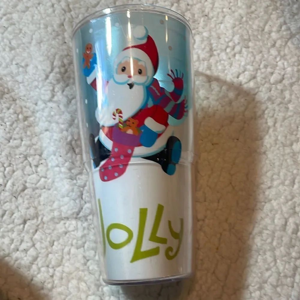 Christmas Tervis cup 24 ounce